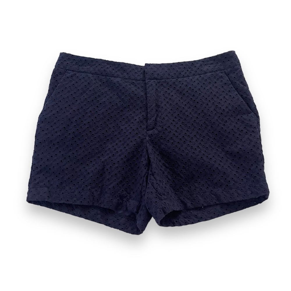 Tommy Hilfiger Navy Eyelet shorts